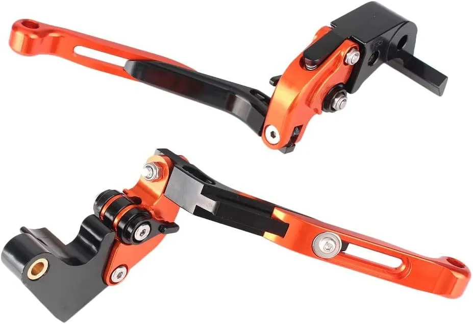 AL-mart Motorcycle Adjustable Folding Extendable Brake & Clutch Levers Set Compatible with KTM 1290 Super Duke R/GT 14-16/990 Super Duke 05-12