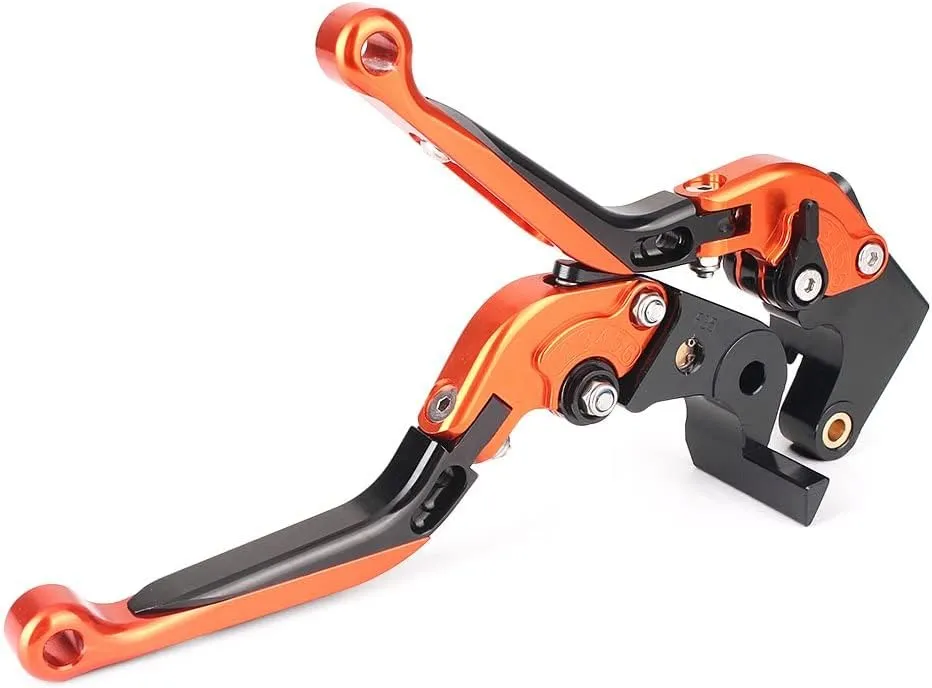 AL-mart Motorcycle Adjustable Folding Extendable Brake & Clutch Levers Set Compatible with KTM 1290 Super Duke R/GT 14-16/990 Super Duke 05-12