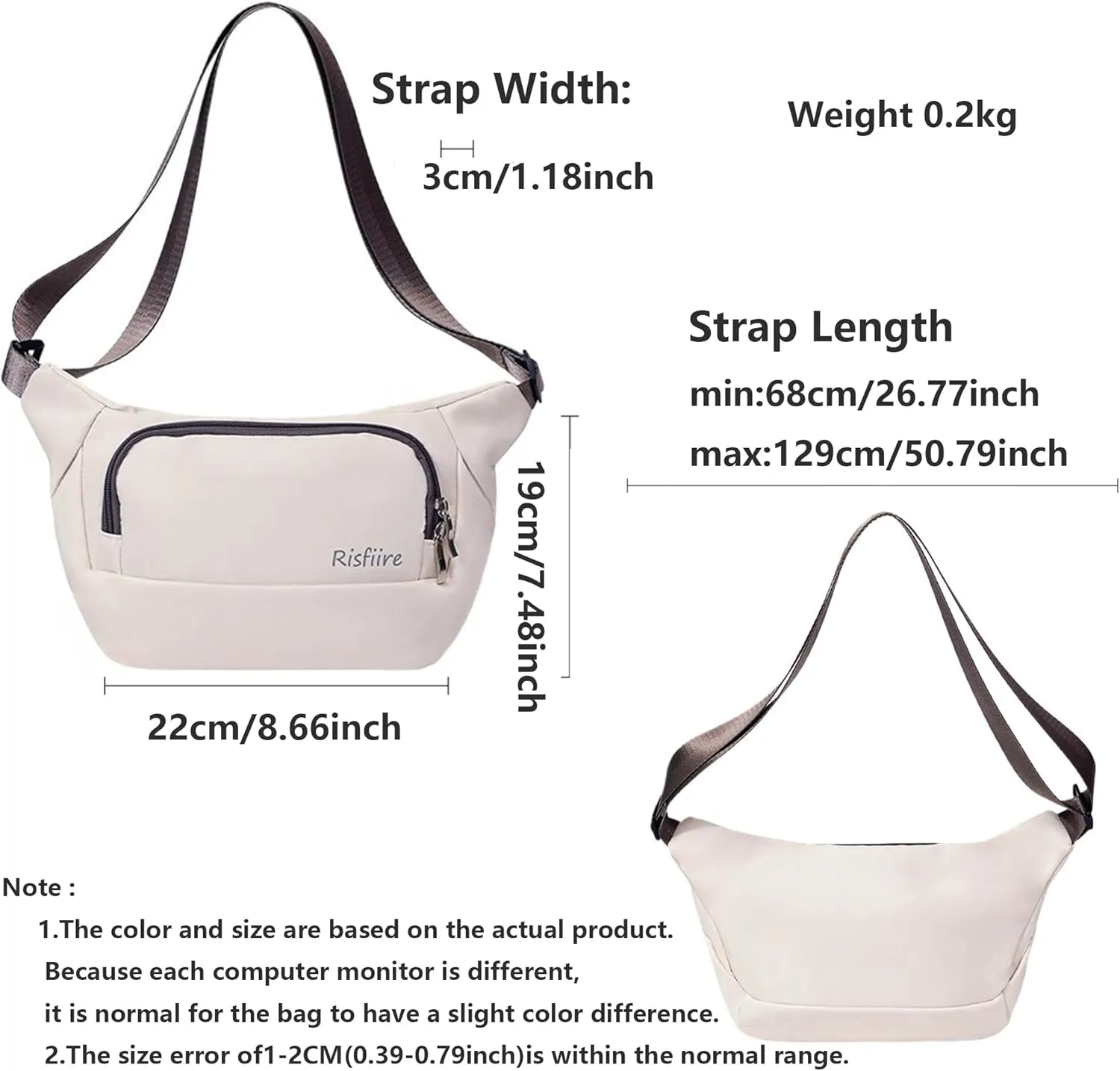 Anti Theft Travel Bag,Sling Bag, Anti-Theft Bag,Slim Sling Bag,Hiking Shoulder Bags for women men