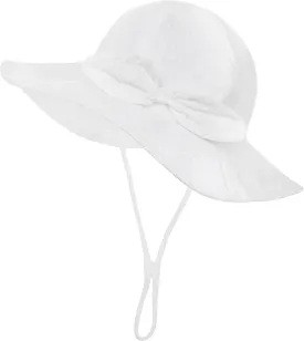 Baby Toddler Infant Girls Bucket Sun Hats Protection Beach UPF 50  Toddler Wide Brim Bucket Summer Hats
