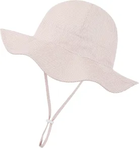 Baby Toddler Infant Girls Bucket Sun Hats Protection Beach UPF 50  Toddler Wide Brim Bucket Summer Hats