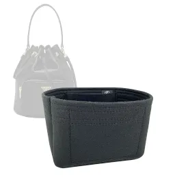 Bag Organizer for Prada Duet Shoulder Bucket Bag (1BH038) - Premium Felt (Handmade/20 Colors)