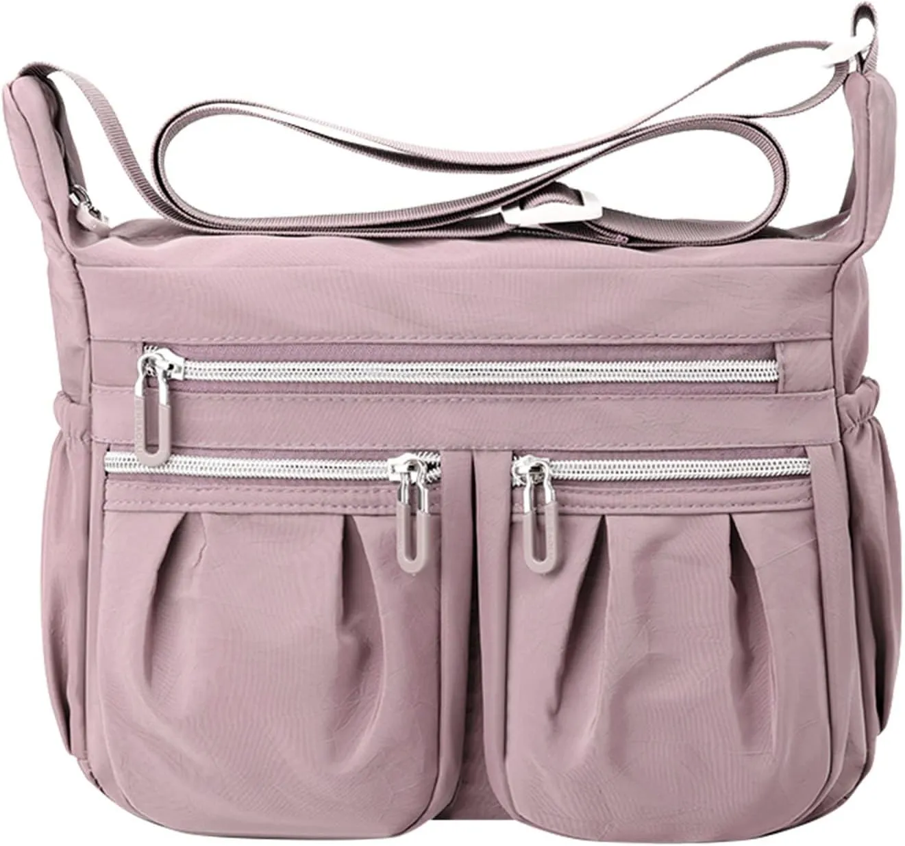 Beach Tote Bag Girls' Polyester New Small Square Bag Portable Shoulder Drawstring Crossbody Bags For Outdoor Beach Travel J