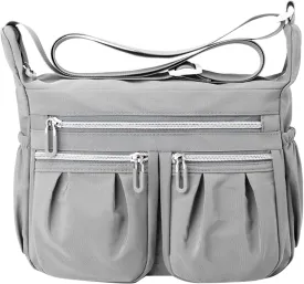 Beach Tote Bag Girls' Polyester New Small Square Bag Portable Shoulder Drawstring Crossbody Bags For Outdoor Beach Travel J