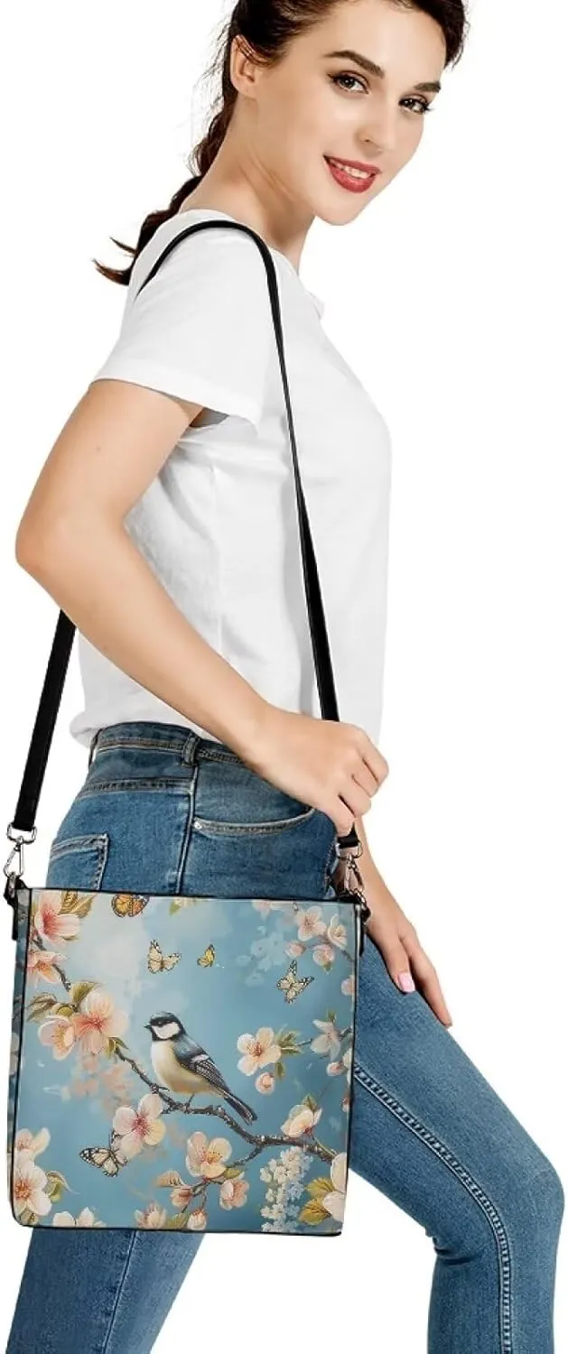 Bucket Bag for Women Fashion Leather Shoulder Bag Casual Tote Bag for Women Work Hobo Bag