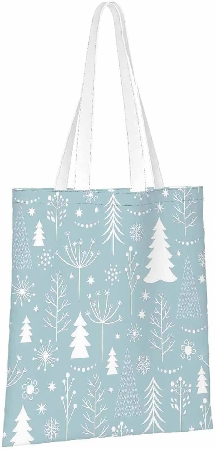 Canvas Tote BagFunny Birthday Reusable Large Shopping Shoulder Tote Bag For Women