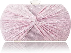 Clutch Purses for Women Wedding Evening Glitter Sparkly Handbags Party Purses for Women with Detachable Chain