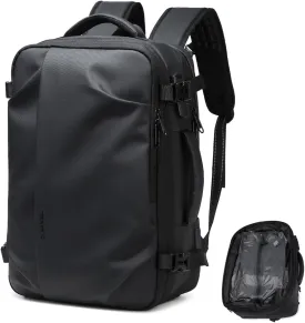 Cusangel compression Vacuum Backpack for Travel,Vacpack,Flight Approved Carry On Backpacks for International Travel,laptop Daypack 45L Expandable 60L Airback (No Vacuum pump)