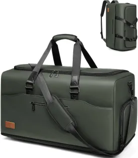 Expandable 55/70L Duffle Bag for Travel,Travel Bag for Men,Carry on Weekend Bag with Shoe Compartment,Waterproof Gym Bags Overnight Bag for Men Women