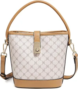FOXLOVER Small Bucket Bag For Women Fashion Simplicity Crossbody Handbag Designer Shoulder Purse