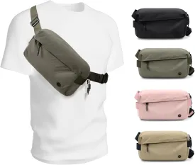 GOLF SUPAGS Crossbody Sling Bag for Women Men Chest Bag for Outdoors Leisure Hiking Traveling