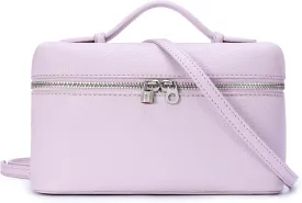 KALIDI Crossbody Bag for Women Small Top-Handle Pouch Designer Shoulder Handbag Quiet Luxury Leather Trendy Purse
