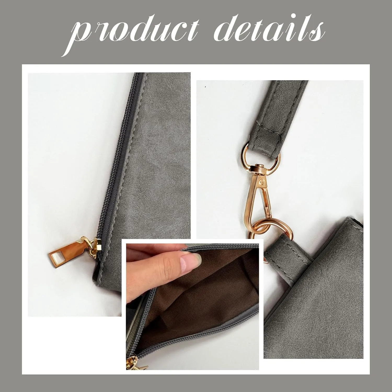 K.E.J. Women Wallet Wristlet Clutch Purses for Women Wristlet Handbags Small Wallet Purses Clutch Bag Ladies Christmas Gifts