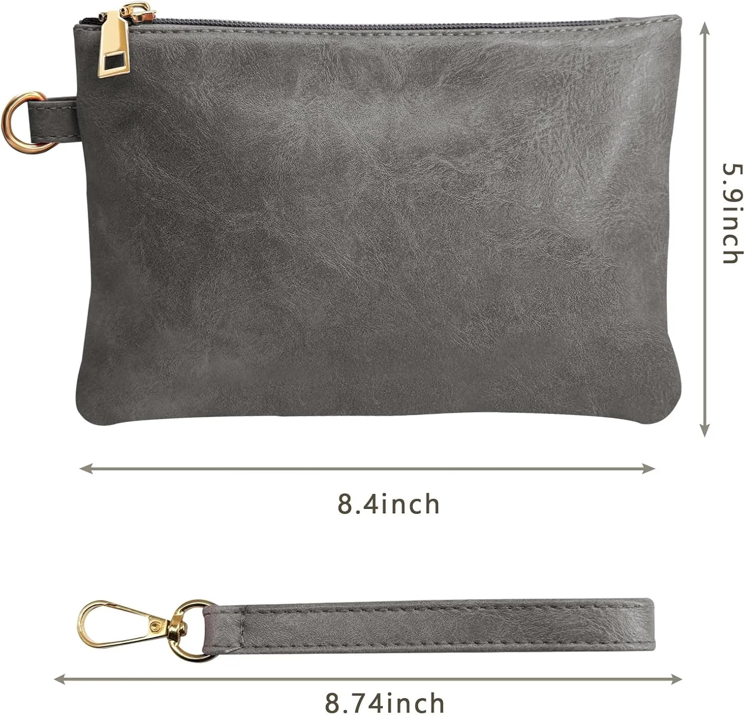 K.E.J. Women Wallet Wristlet Clutch Purses for Women Wristlet Handbags Small Wallet Purses Clutch Bag Ladies Christmas Gifts