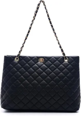 Large Chain Shoulder Bag for Women, Double Strap Handbags Tote Purse