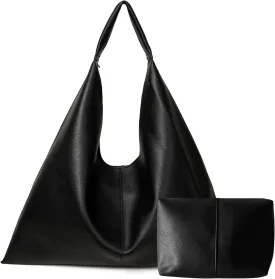 Leather Tote Bag, Oversized Hobo Bags, Large Tote Bag for Women Work, Vegan Leather Handbags Travel