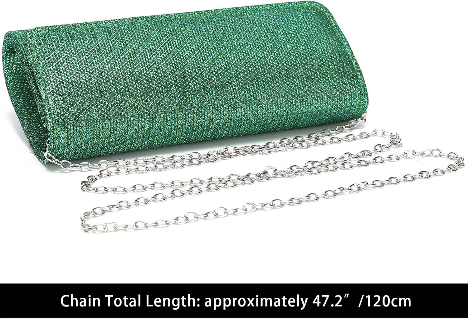 Outrip Women's Evening Bag Clutch Purse Glitter Party Wedding Handbag with Chain