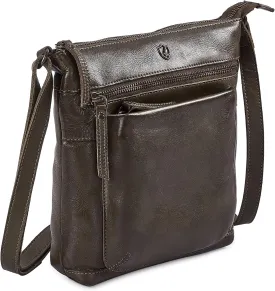 Real Leather Purse for Women Crossbody Bag Travel Shoulder Handbag Small Vintage Pocketbook
