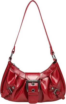Shoulder Bag for Women Trendy Y2K Purse Handbag Top Handle Small Punk Purse Hobo Underarm Clutch Bag 2025