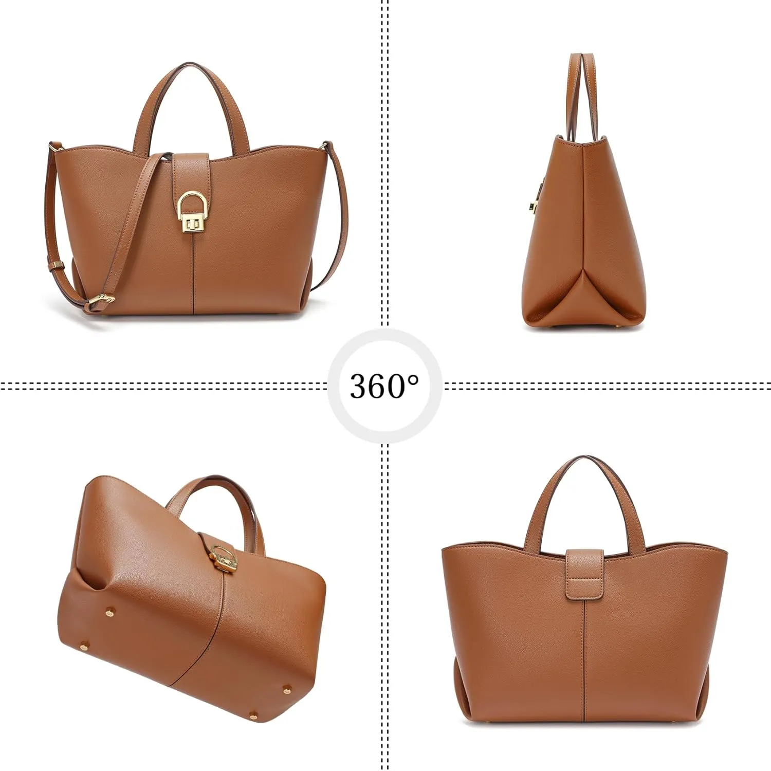 Top Handle Bag Designer Leather Crossbody Bag Handbag Purses,Tote Bag for Women Top-Handle Handbag with Adjustable StrapStrap