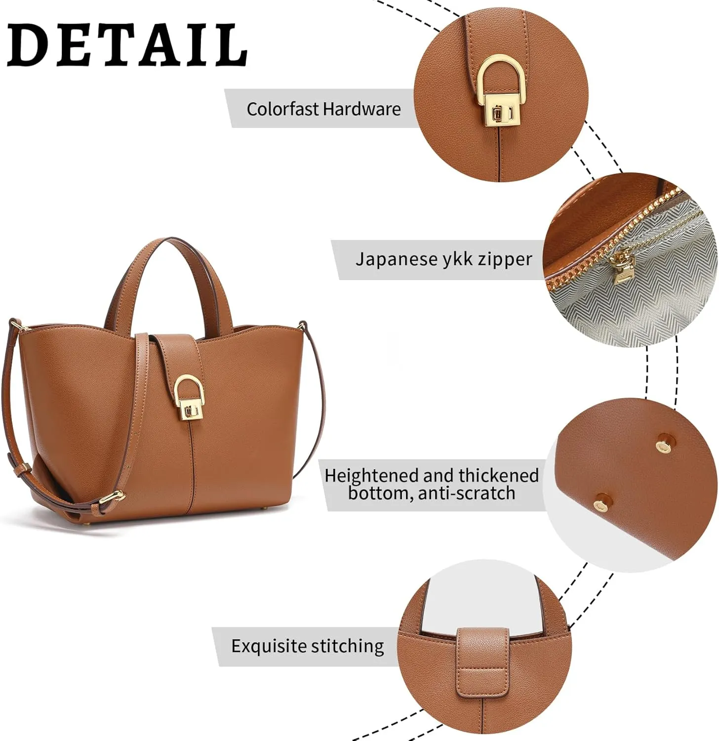 Top Handle Bag Designer Leather Crossbody Bag Handbag Purses,Tote Bag for Women Top-Handle Handbag with Adjustable StrapStrap