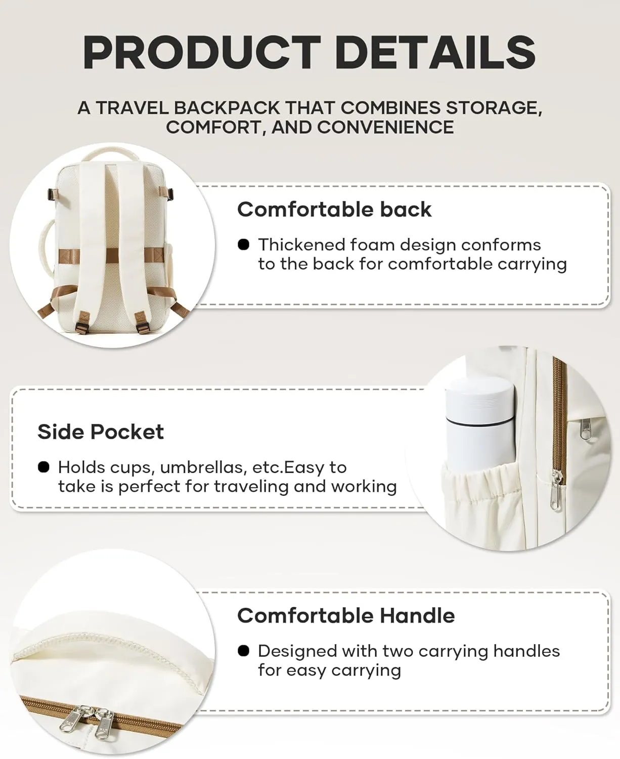 Travel Backpack For Women Men Carry On Backpack For Traveling On Airplanes Personal Item Travel Bag laptop backpacks