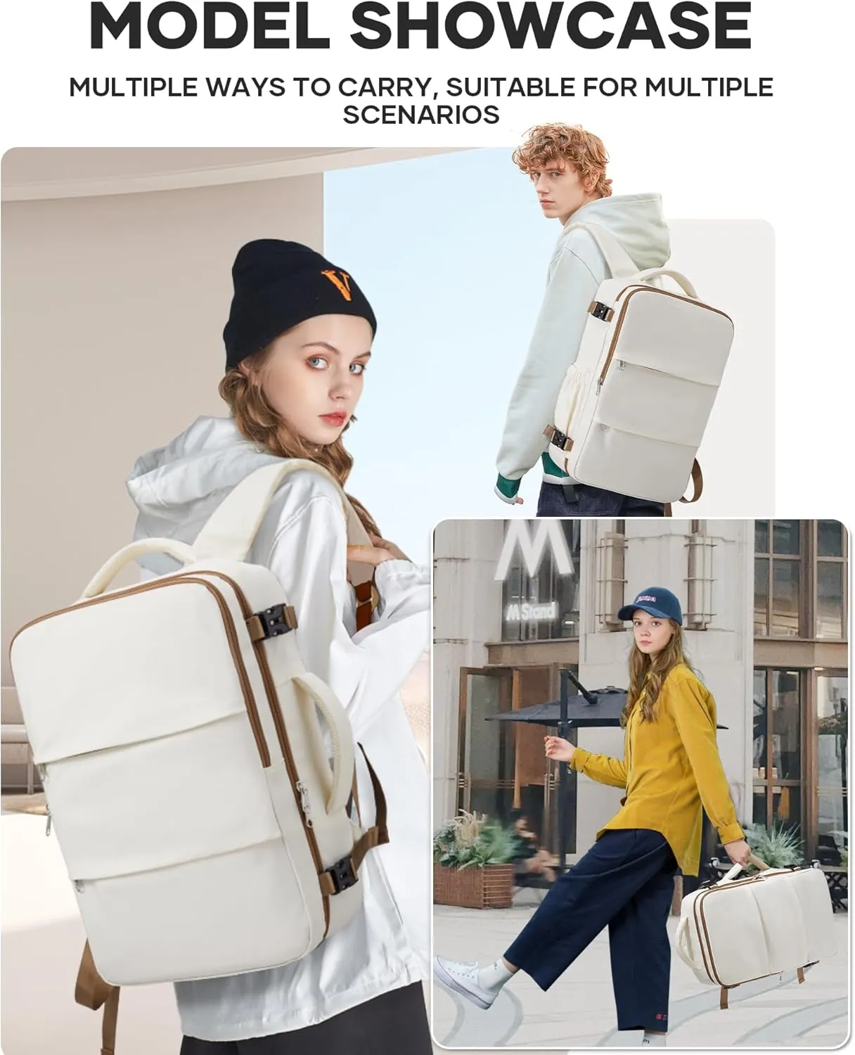 Travel Backpack For Women Men Carry On Backpack For Traveling On Airplanes Personal Item Travel Bag laptop backpacks