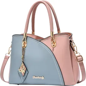 Women Handbag Large Capacity Plaid Contrast Color Middle One Shoulder Messenger Bag Bag Charms for Bags